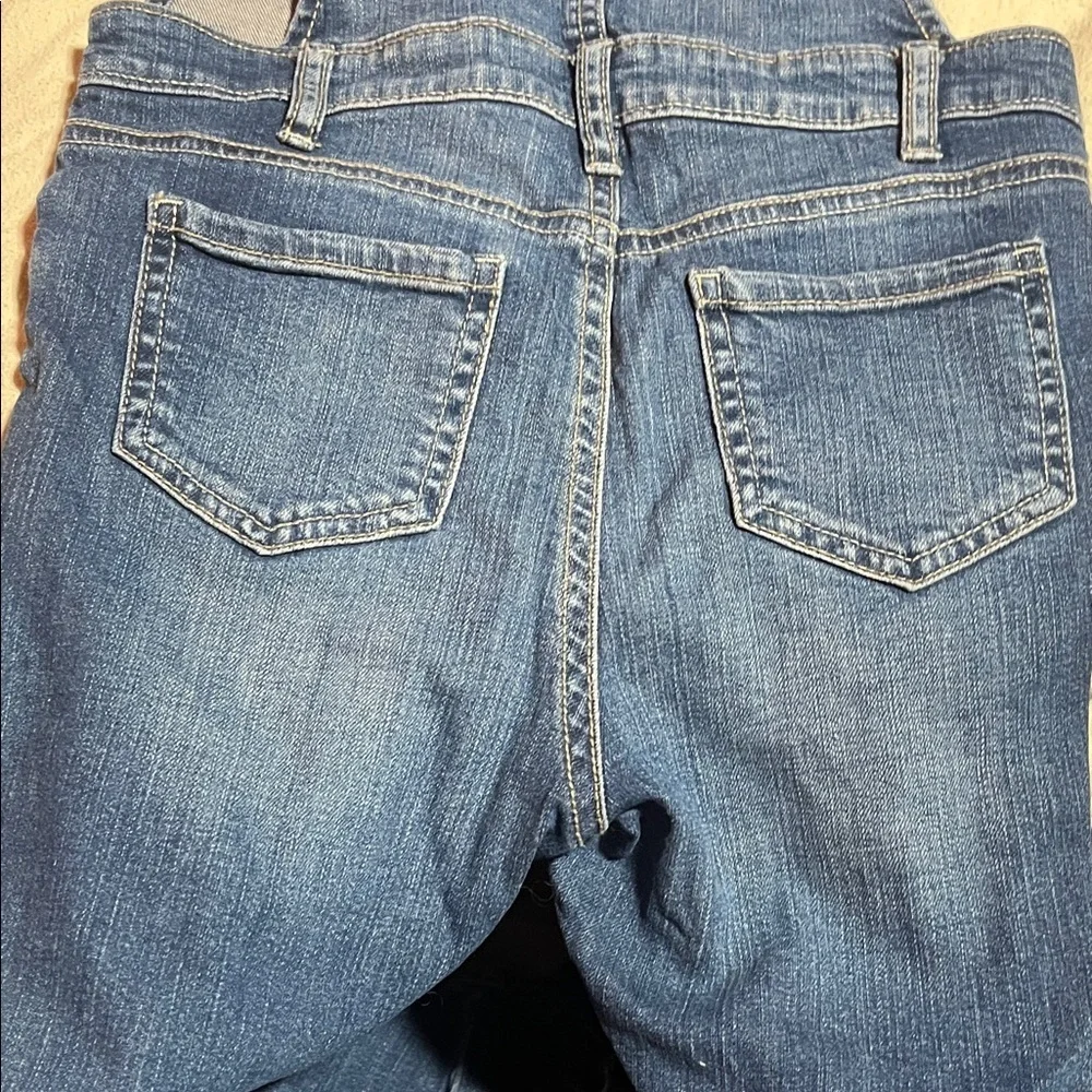 OshKosh B'gosh Blue and White Kids Overalls